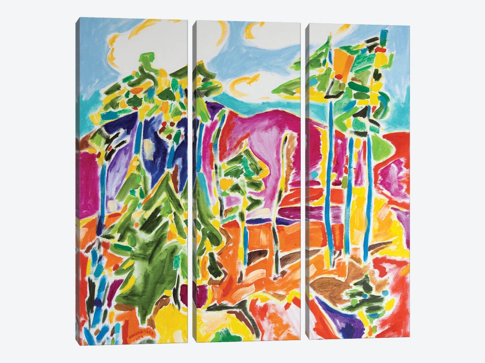 Forest No III by Tamara Jare 3-piece Art Print