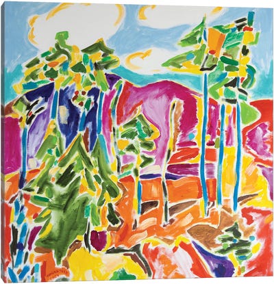 Forest No III Canvas Art Print - Tamara Jare