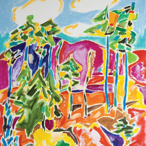 Artists Like Matisse: Forest No III by Tamara Jare