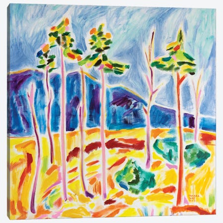 Forest No VI Canvas Print #TJR9} by Tamara Jare Canvas Art