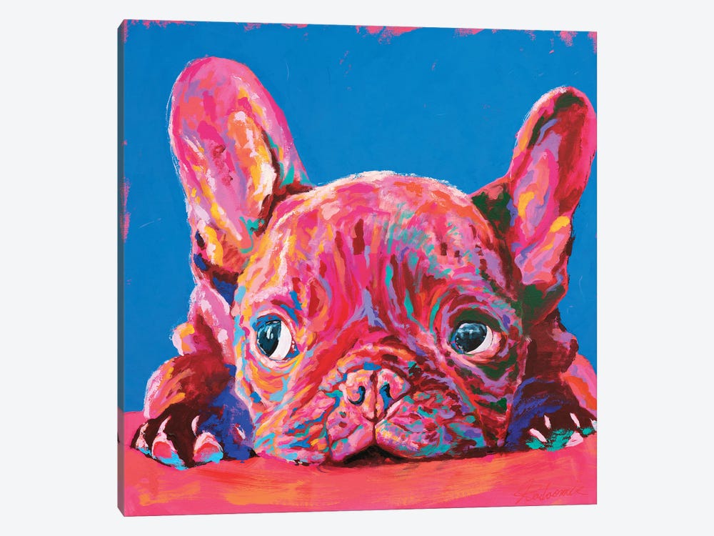 French Bulldog by Tadaomi Kawasaki 1-piece Art Print