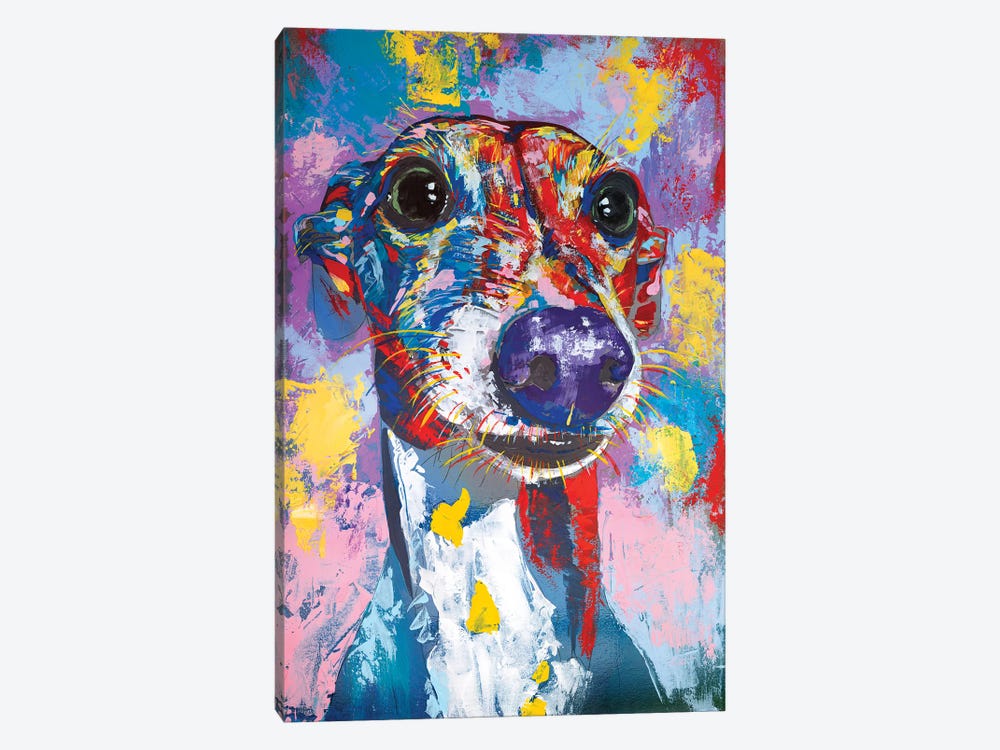 Italian Greyhound III by Tadaomi Kawasaki 1-piece Canvas Artwork