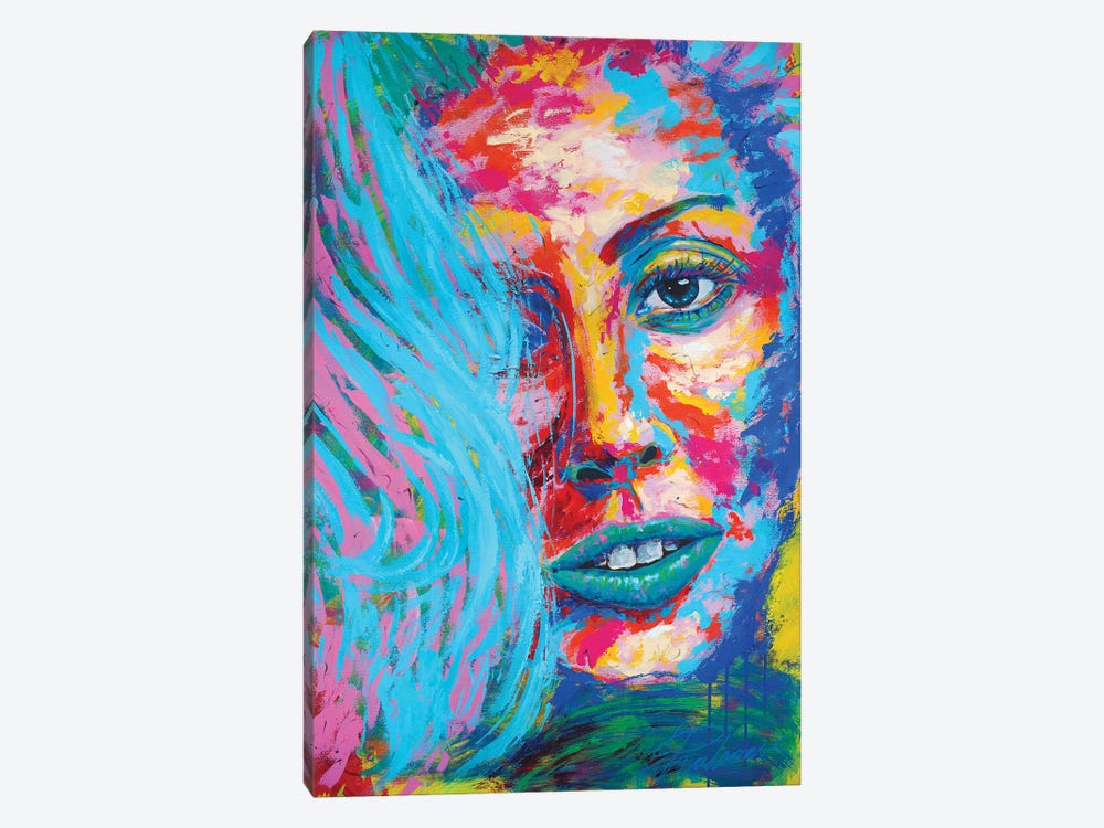 Lady Gaga III by Tadaomi Kawasaki 1-piece Canvas Art