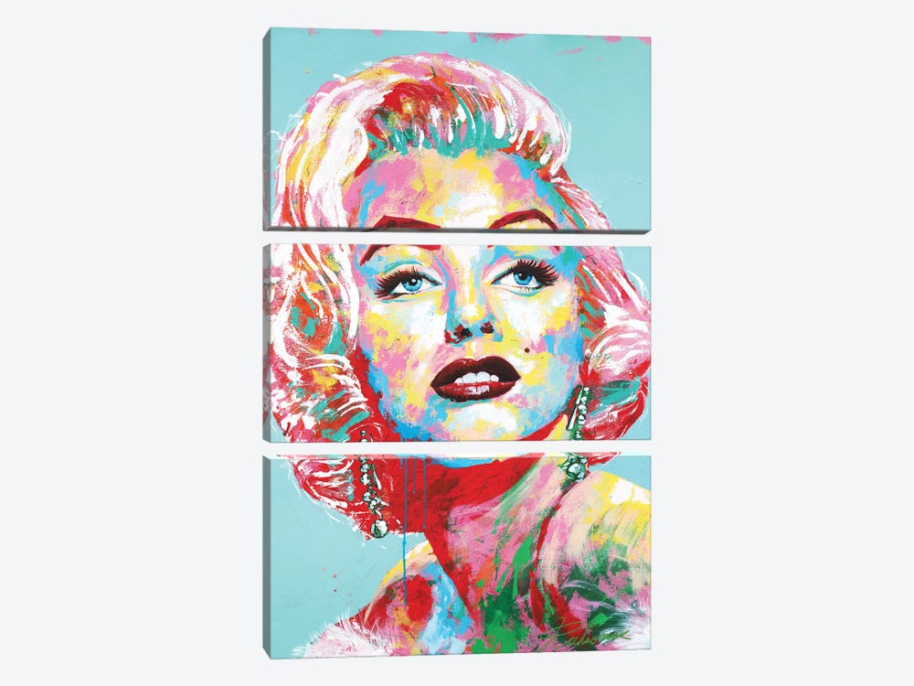 Marilyn Monroe II by Tadaomi Kawasaki 3-piece Art Print