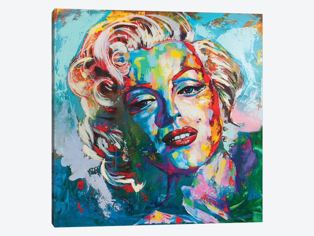 Marilyn Monroe IV by Tadaomi Kawasaki 1-piece Canvas Artwork