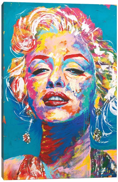 Marilyn Monroe I Canvas Art Print - Tadaomi Kawasaki