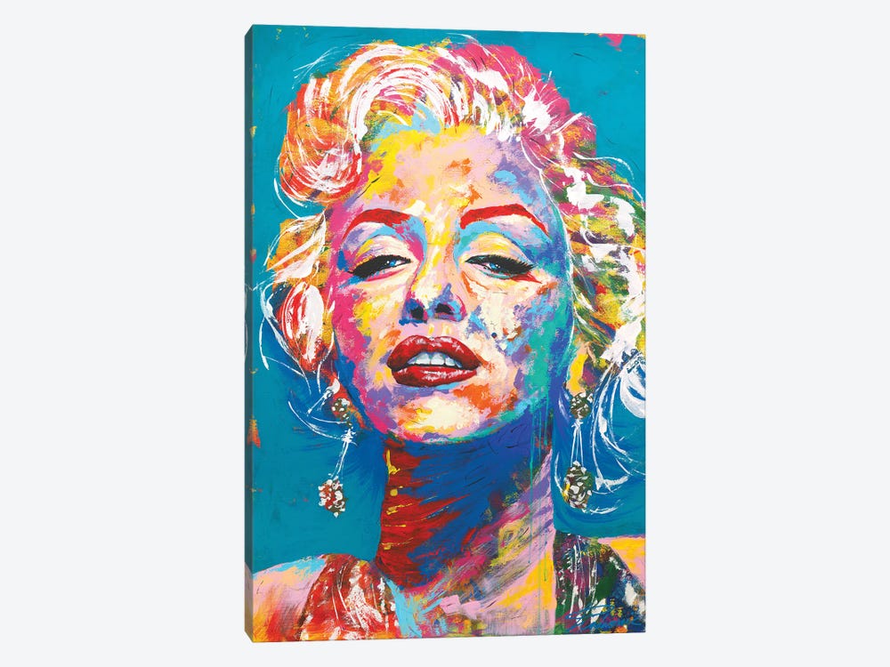 Marilyn Monroe I by Tadaomi Kawasaki 1-piece Canvas Artwork