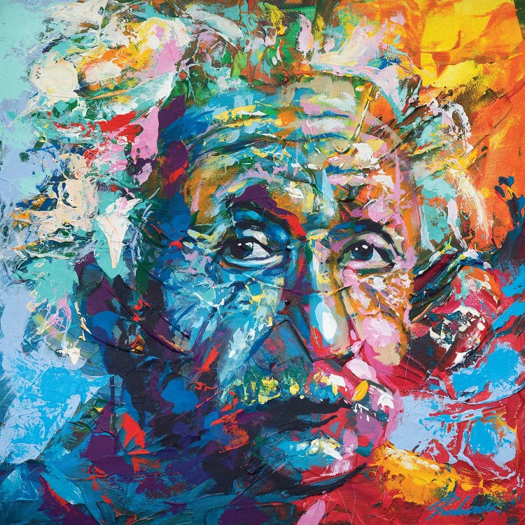 Einstein by Tadaomi Kawasaki wall art