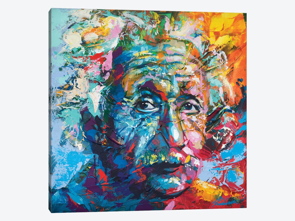 Einstein by Tadaomi Kawasaki 1-piece Canvas Artwork