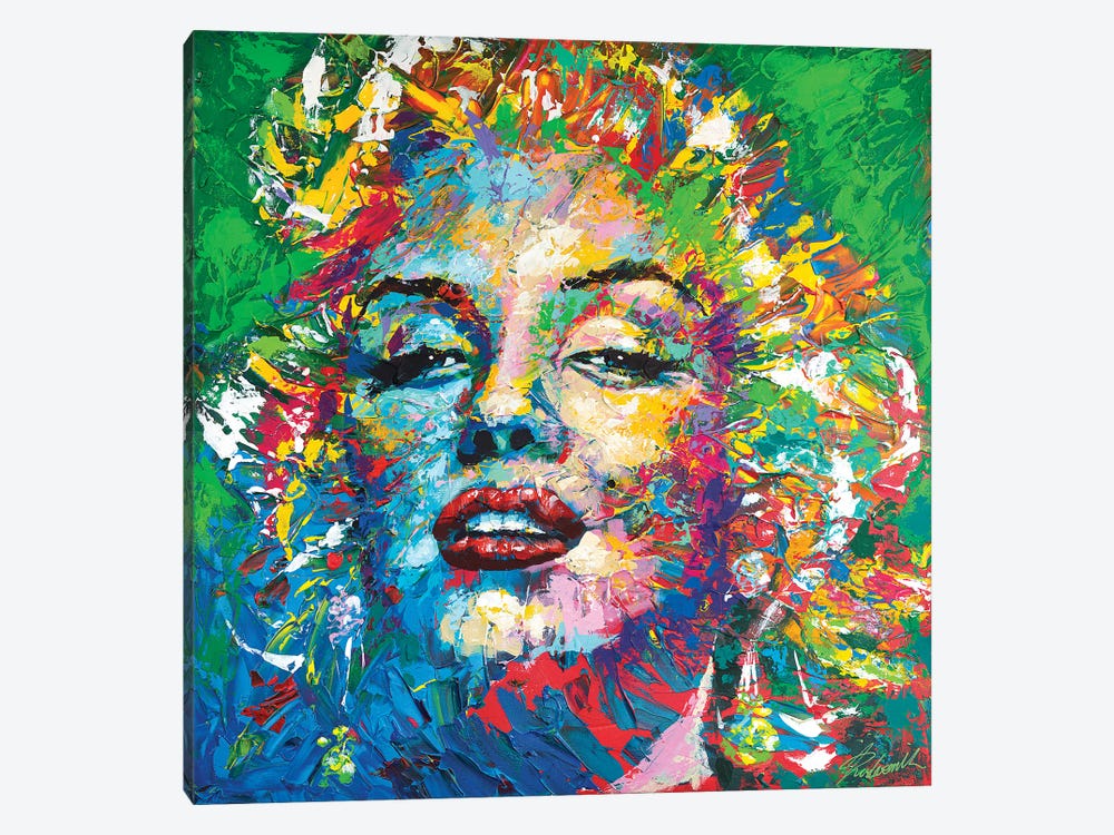 Marilyn Monroe VII by Tadaomi Kawasaki 1-piece Canvas Wall Art