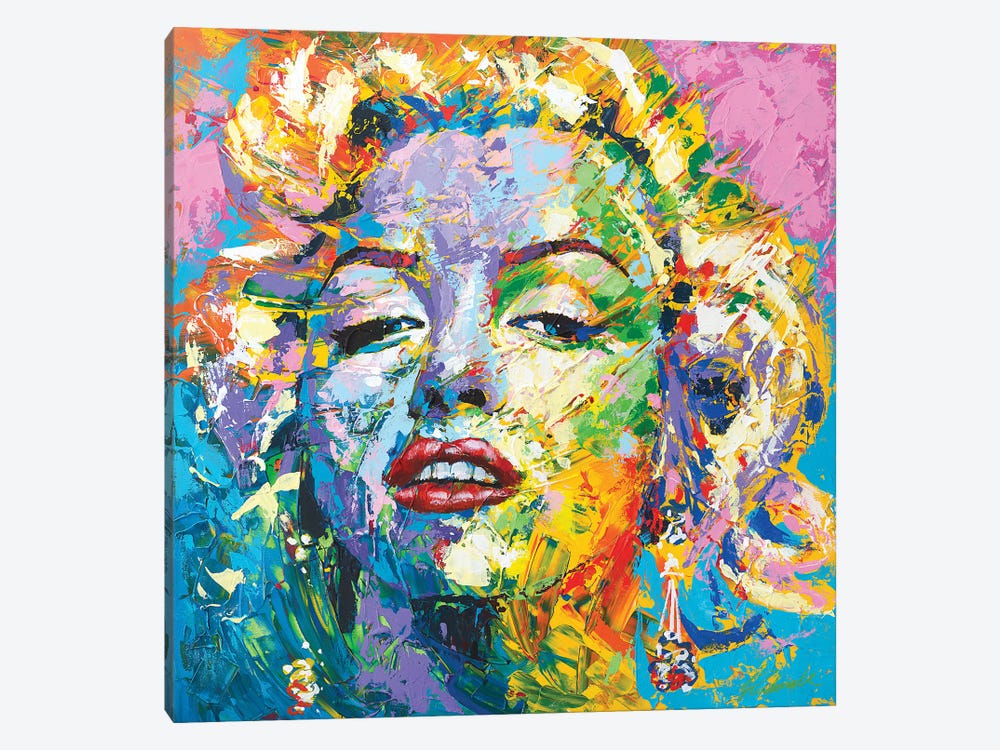 Marilyn Monroe VIII by Tadaomi Kawasaki 1-piece Canvas Art