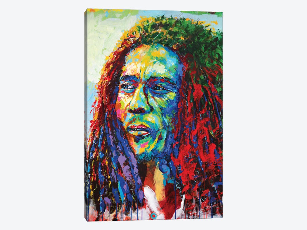 Bob Marley by Tadaomi Kawasaki 1-piece Canvas Artwork