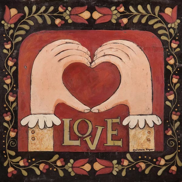 Hearts: Love Hands by Teresa Kogut