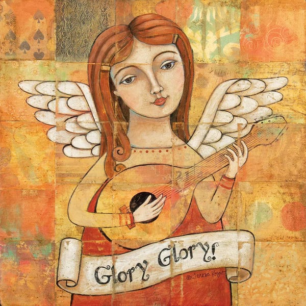 Teresa Kogut: Angel With Guitar by Teresa Kogut