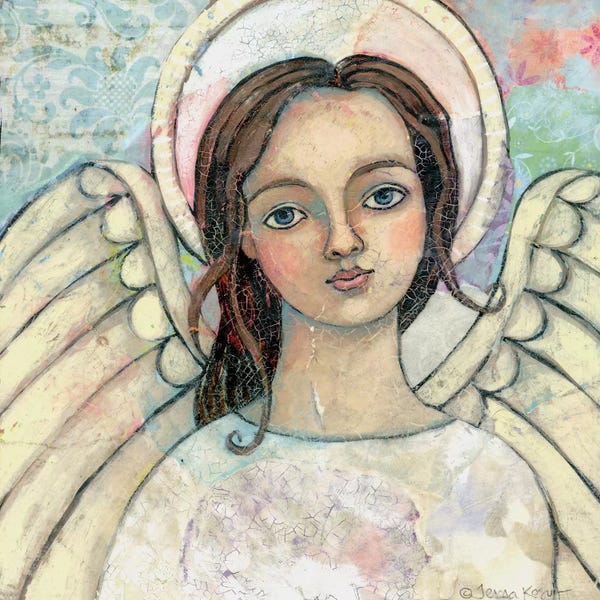 Folk Art: Peace Be With You by Teresa Kogut