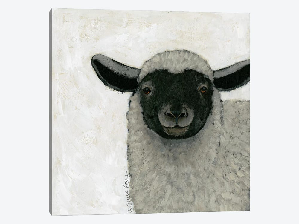 Sadie Sheep by Teresa Kogut 1-piece Canvas Wall Art