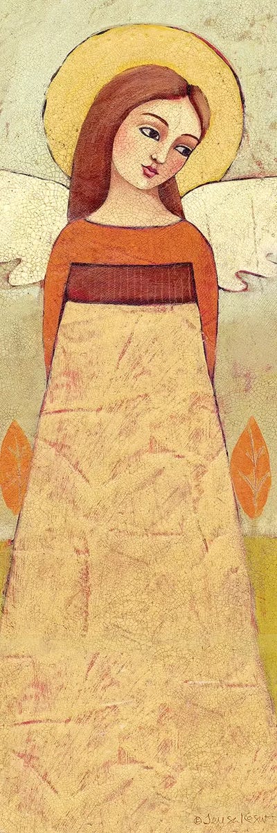 Autumn Angie by Teresa Kogut multi panel art