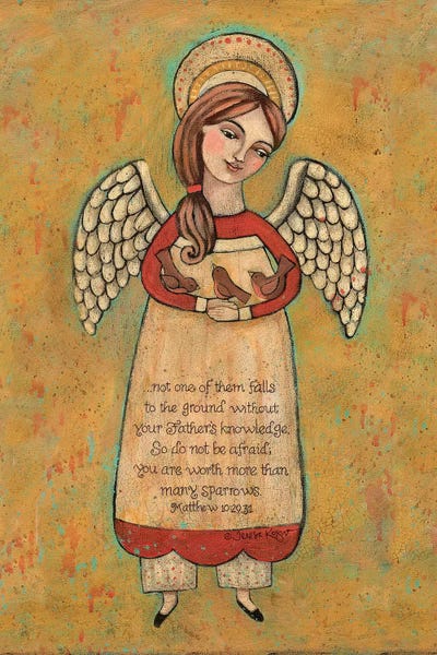 Christianity: Sparrow by Teresa Kogut