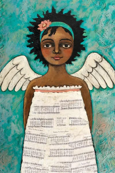 Speaks With Grace by Teresa Kogut canvas print