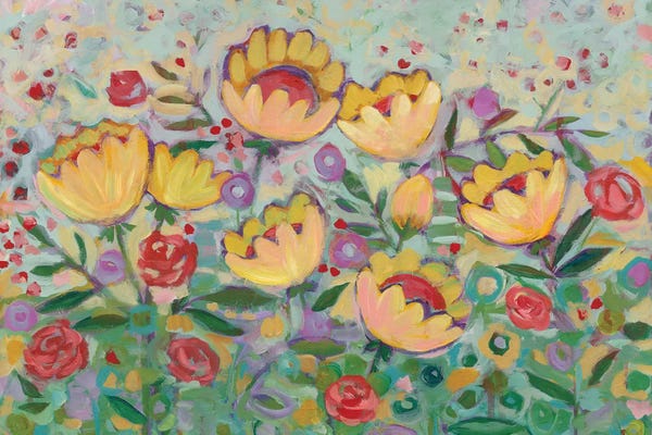 Teresa Kogut: Springtime Garden by Teresa Kogut