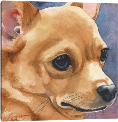 Taco Canvas Art Print - Chihuahua Art