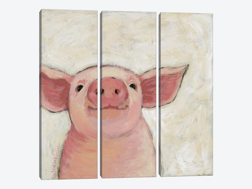 Wilbur by Teresa Kogut 3-piece Canvas Art