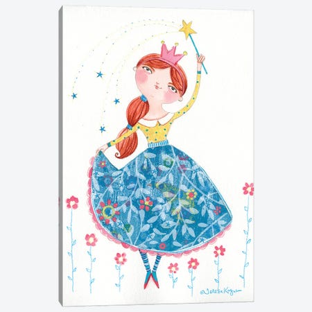 Beautiful Princess Canvas Print #TKG20} by Teresa Kogut Canvas Art Print