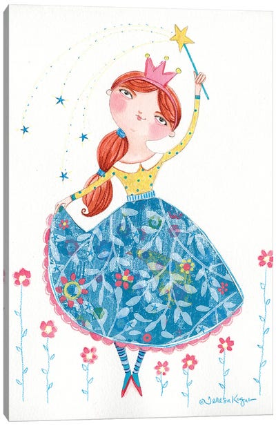 Beautiful Princess Canvas Art Print - Teresa Kogut