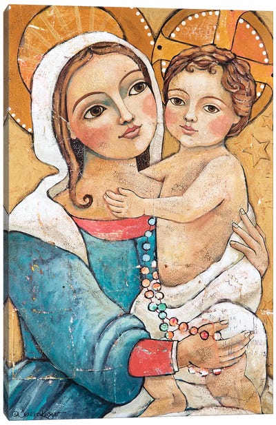 Beauty & Grace Canvas Art Print - Virgin Mary