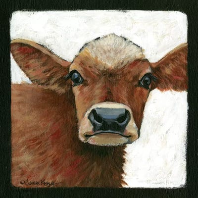 Bella Cow by Teresa Kogut canvas print