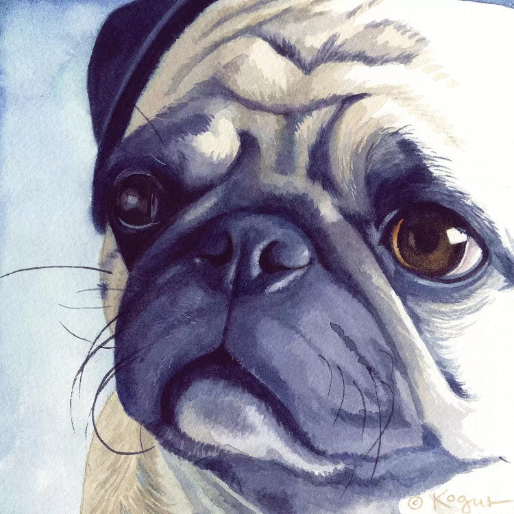 Bugabee Pug by Teresa Kogut wall art