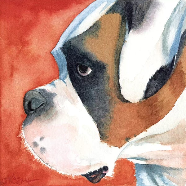 Pit Bulls: Buster Lookin North by Teresa Kogut