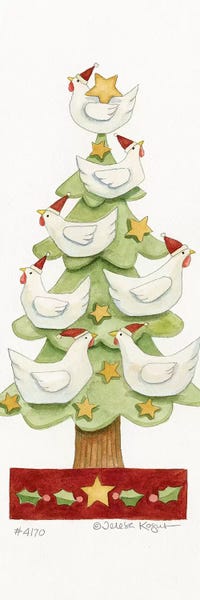 Chickens & Roosters: Chicken Tree by Teresa Kogut