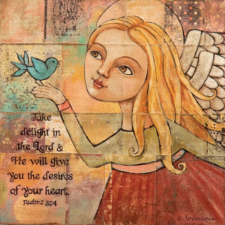 Delight In The Lord by Teresa Kogut wall art