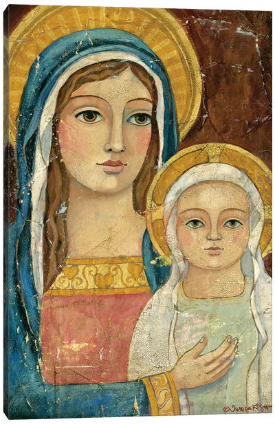 Divine Grace Canvas Art Print - Virgin Mary