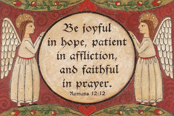 Bible Verses: Faithful In Prayer by Teresa Kogut