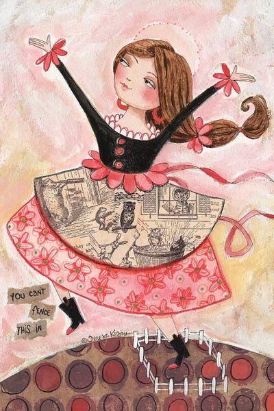 Fence by Teresa Kogut canvas print