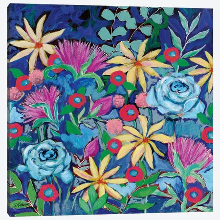 Floral II Canvas Print #TKG60} by Teresa Kogut Canvas Print