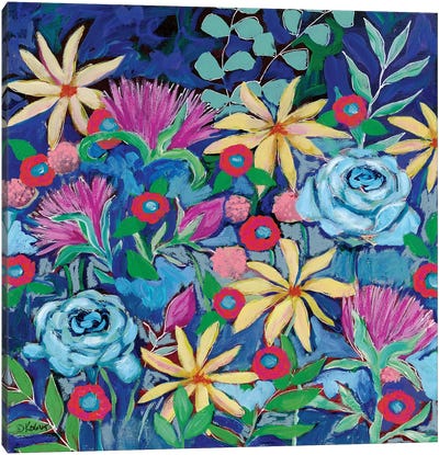 Floral II Canvas Art Print - Teresa Kogut
