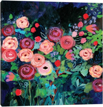 Floral III Canvas Art Print - Teresa Kogut