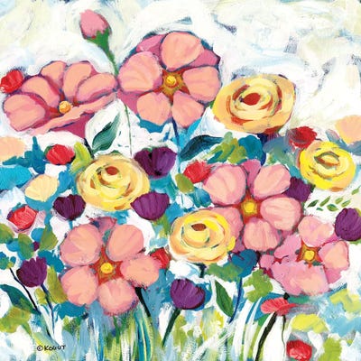 Floral VII by Teresa Kogut canvas print