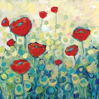 Floral X by Teresa Kogut canvas print