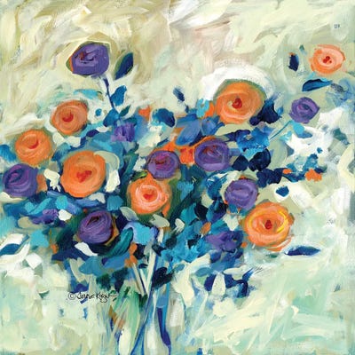 Floral XII by Teresa Kogut canvas print