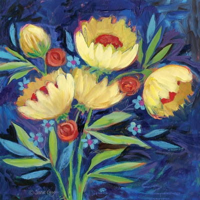 Floral XIV by Teresa Kogut canvas print