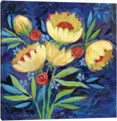 Floral XIV Canvas Art Print - Teresa Kogut