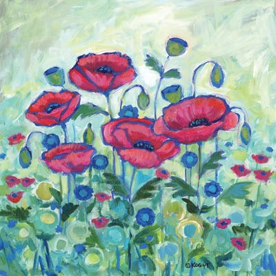 Floral XVIII by Teresa Kogut canvas print