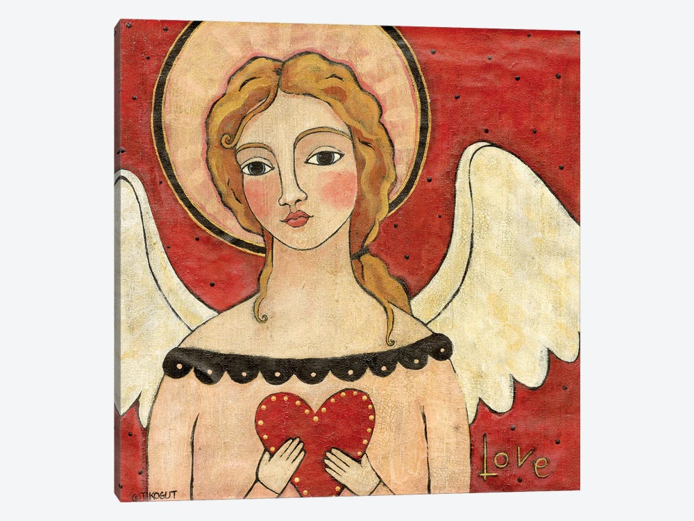 Angel Of Love by Teresa Kogut 1-piece Canvas Wall Art
