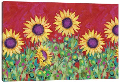 Floral XXIV Canvas Art Print - Teresa Kogut