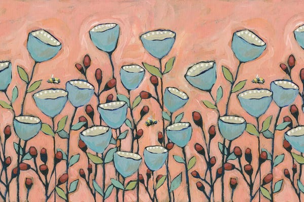 Teresa Kogut: Floral XXVI Landscape by Teresa Kogut