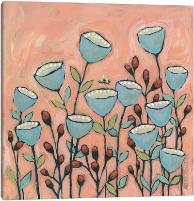 Floral XXVI Canvas Art Print - Teresa Kogut
